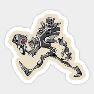 robot hunt Sticker